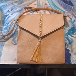 Constellations leather purse